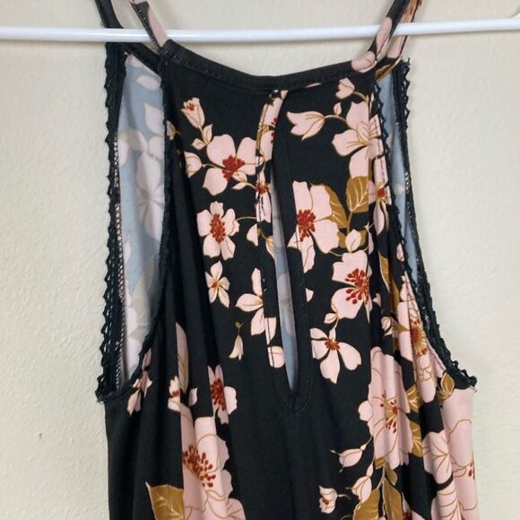 French Grey Maxi Sleeveless Dress Size Small - Picture 3 of 11